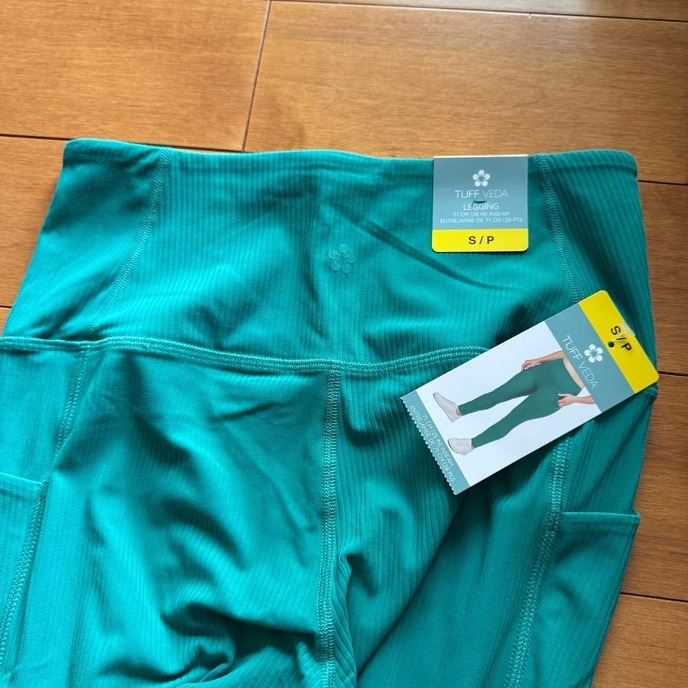Tuff Green High-Waisted Leggings - Picture 6 of 10